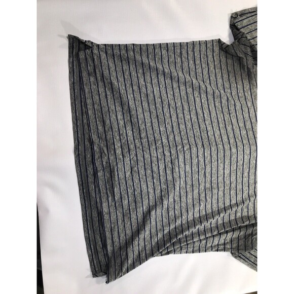 Vineyard Vines Performance Mens Striped Polo Shirt Xl Preppy Golf Logo Grey - Picture 2 of 9
